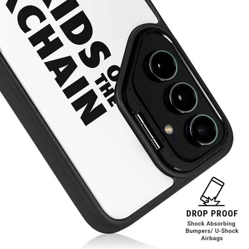 New Kids On The Blockchain Galaxy S24 FE Kickstand Case